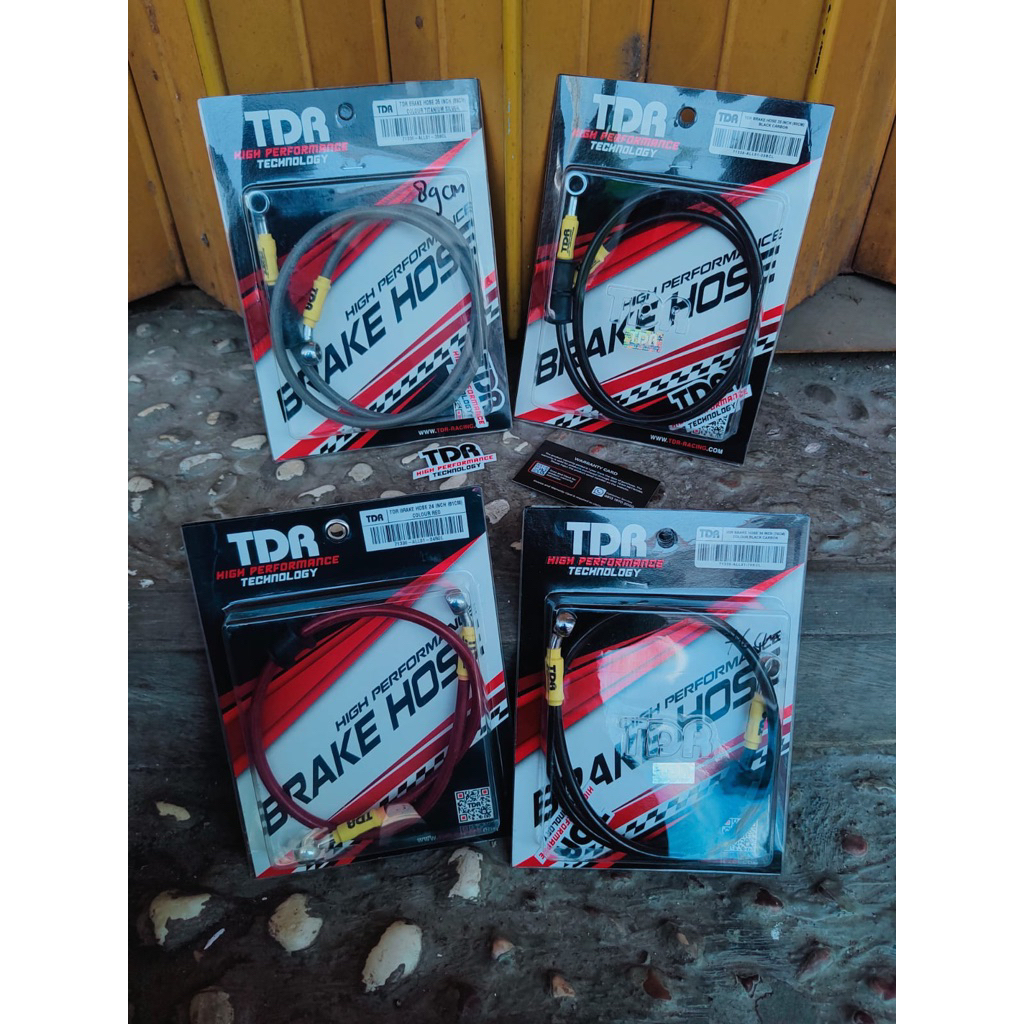 TDR SELANG REM SILVER DEPAN BELAKANG 24 INCHI pnp tiger megapro gl pro max