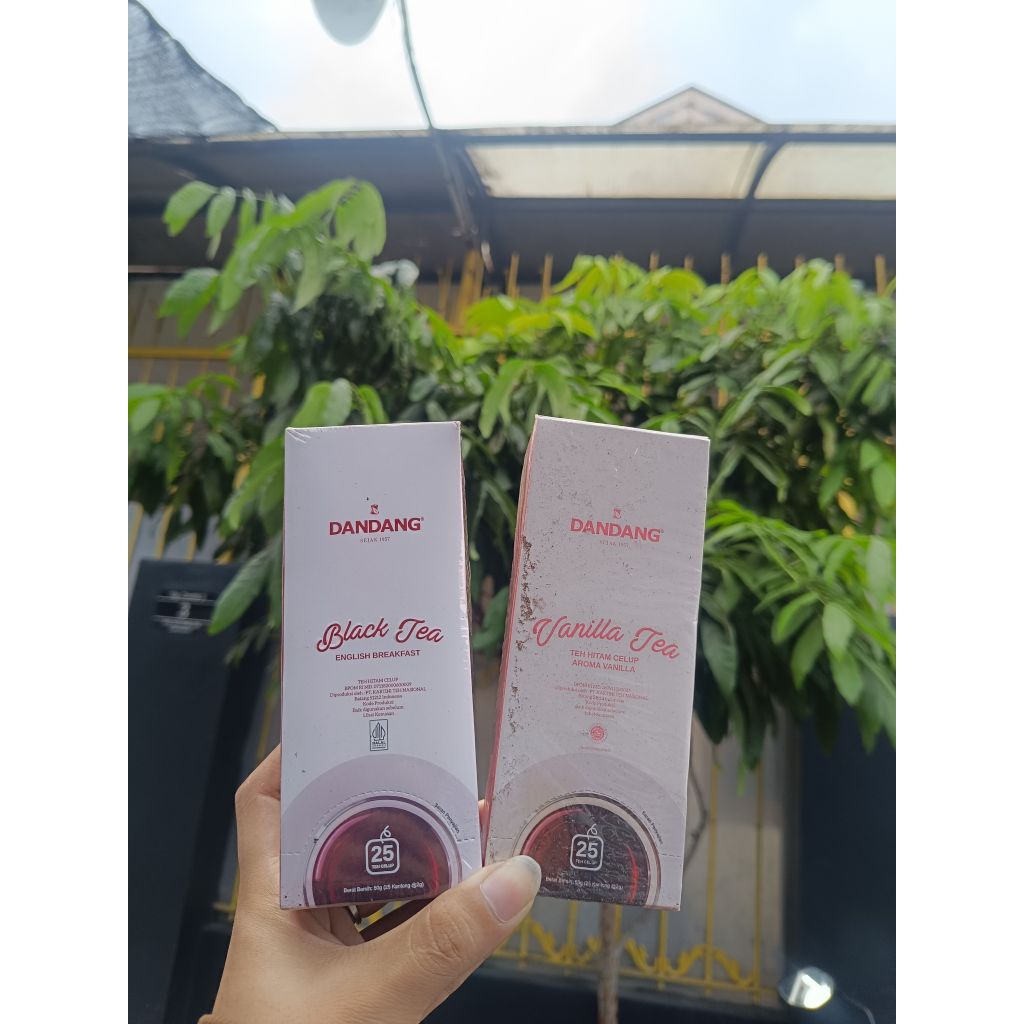 

teh dandang celup vanila dan blacktea 25's