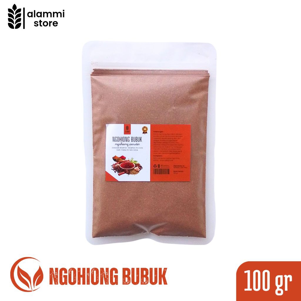 

Bubuk Ngohiong 100 gr Tanpa Pengawet Tanpa Campuran Tanpa Msg Rempah - Rempah spice Powder