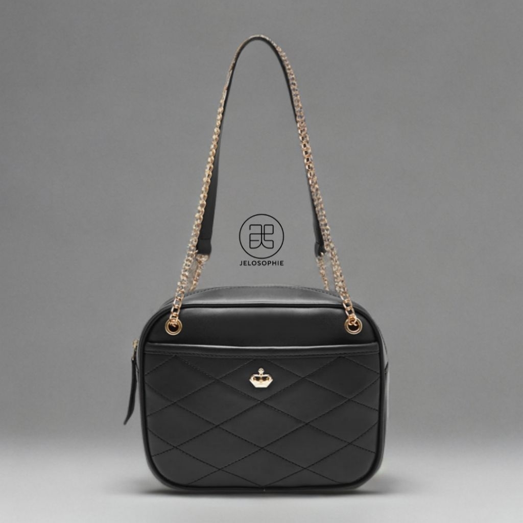 TAS JONQUILLE BLACK - SAS SOPHIE MARTIN PARIS | shoulder bag