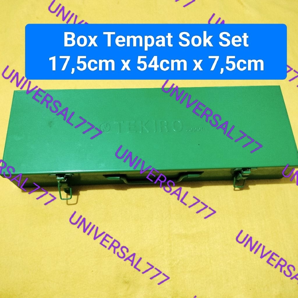 Box Kunci Sok set Tekiro 3/4" bahan besi plat