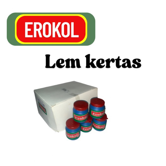 

Lem kertas Erokol isi 24pcs