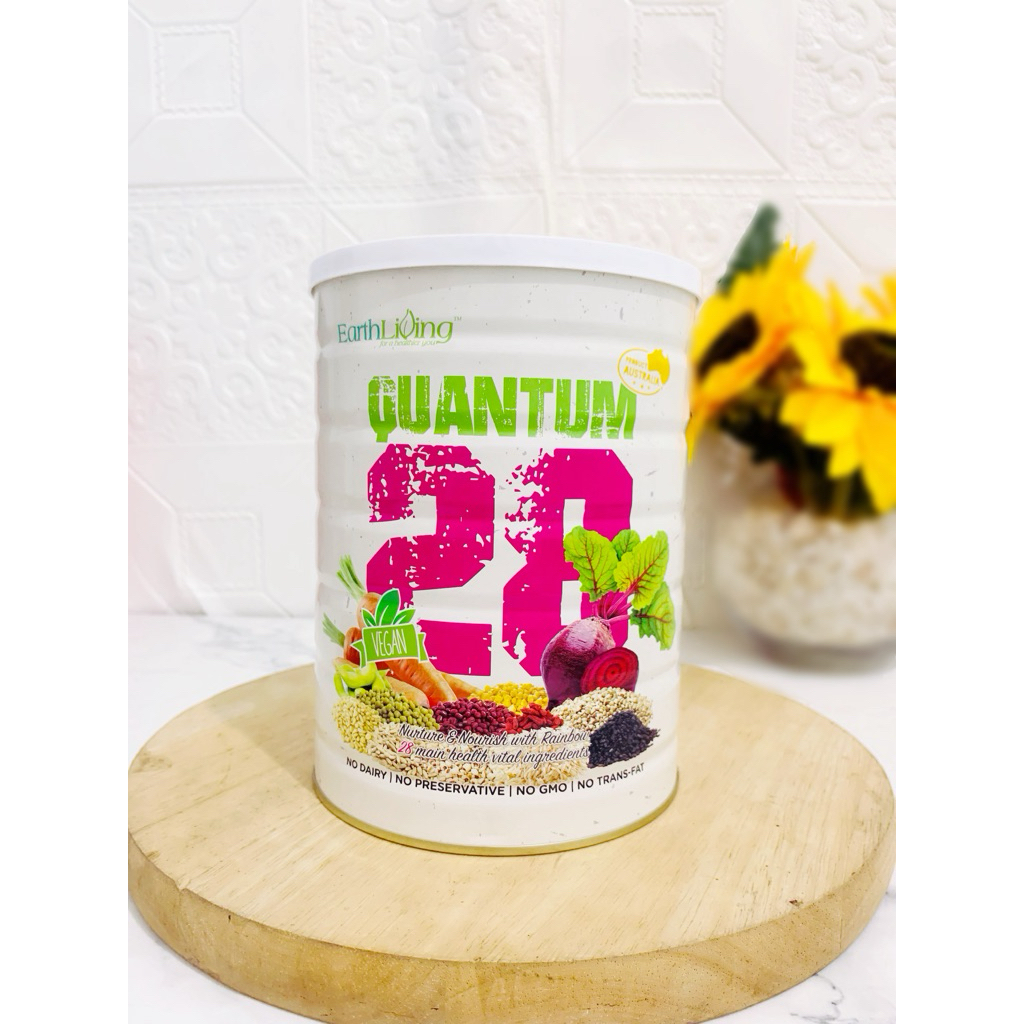 

ORGANIC VEGAN QUANTUM 28 POWDER 850GR - EARTHLIVING