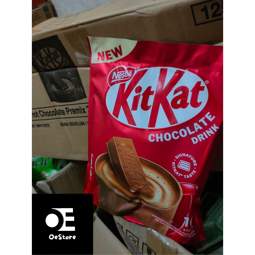 

KITKAT Hot Chocolate Drink Malaysia (10S x 33G) Ready
