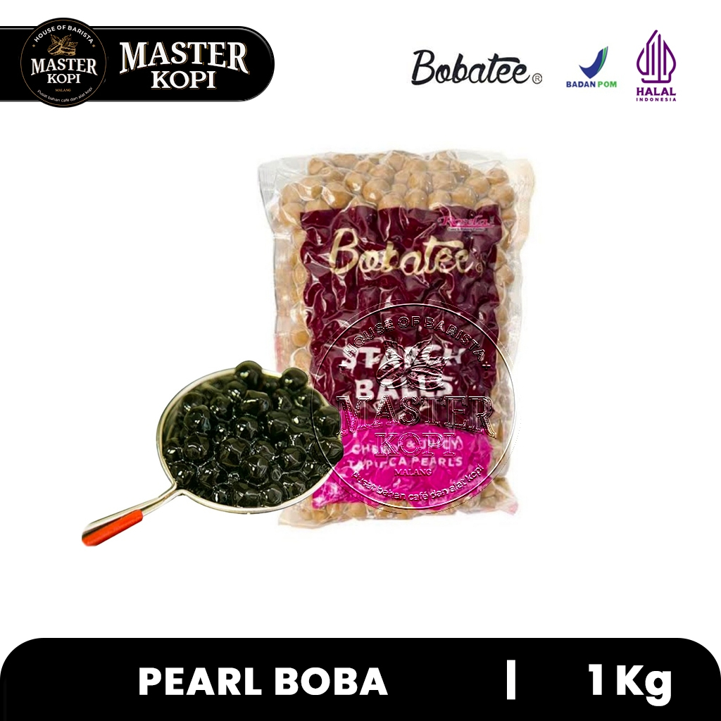 

Bobatee Bubble Tapioca Pearl Boba 1kg Starch Balls