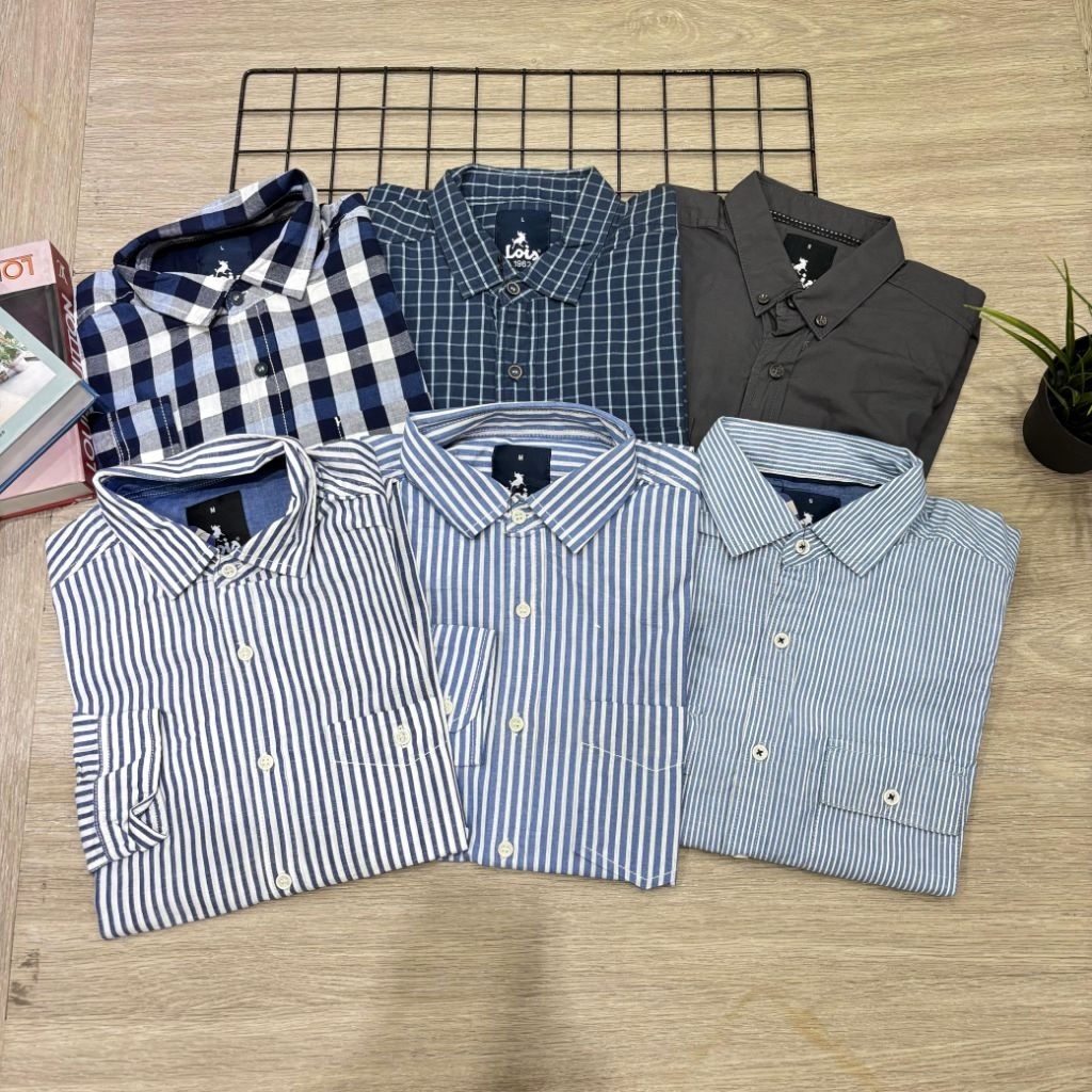 Kemeja Lois original SALE Pria Panjang