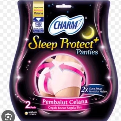 Charm Safe Night Sleep Protect Pembalut Celana