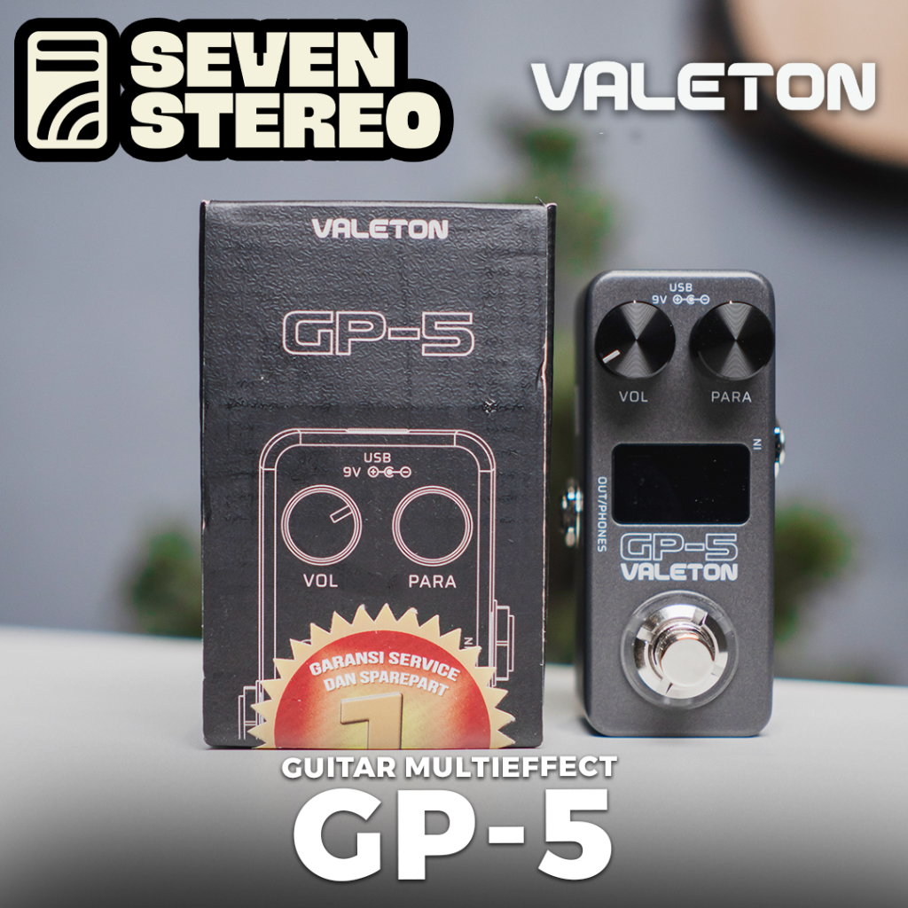 Valeton GP-5 GP5 Multi Effect Processor - Efek Gitar Digital