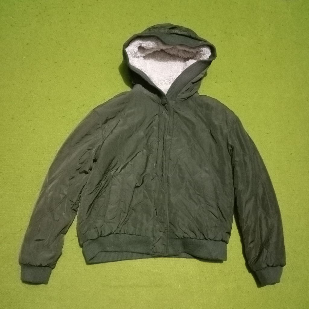 ZARA REVERSIBLE PUFFER JACKET