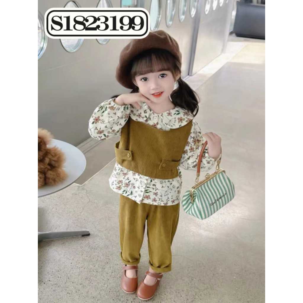 GROSIR Setelan Anak IMPORT 1-4th (3in1) / Setelan Import  Murah / Setelan Premium / Setelan Anak Kor