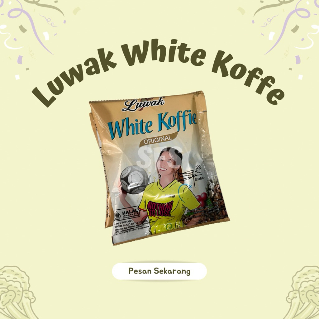 

Luwak White koffie cofee kopi Sachet - Sayur Fresh Solo