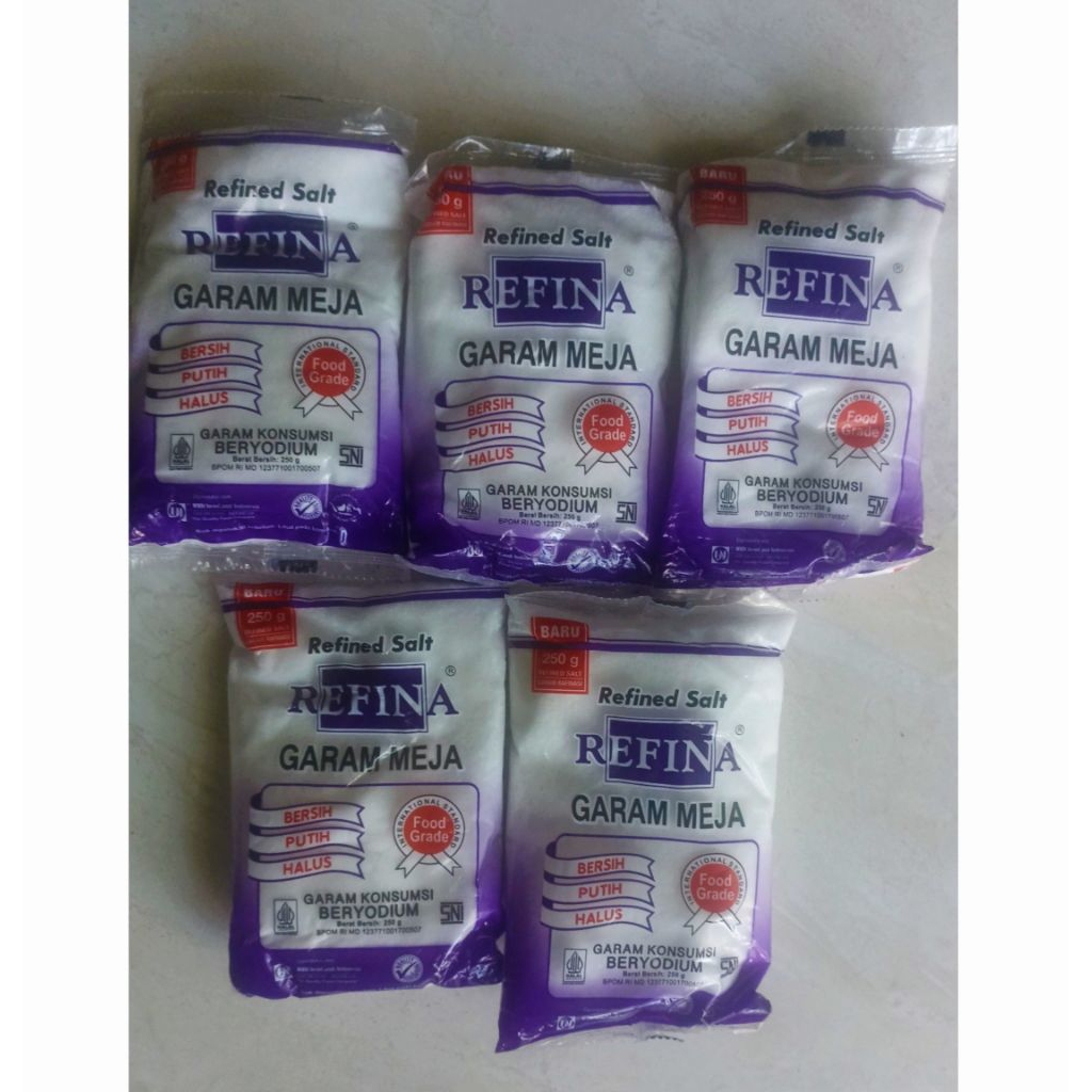 

Garam meja REFINA 250g