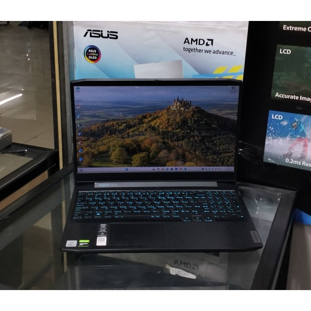 Lenovo Ideapad Gaming 3 I7-10750H RAM16Gb SSD 512GB GTX 1650