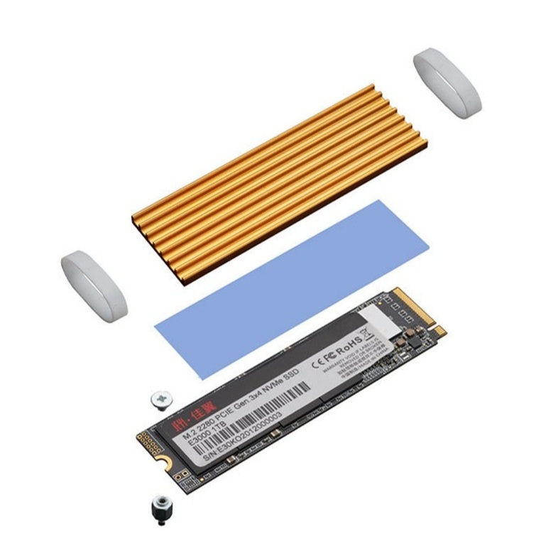 Heatsink M.2 NVME Laptop Notebook Alumunium Ukuran 2280
