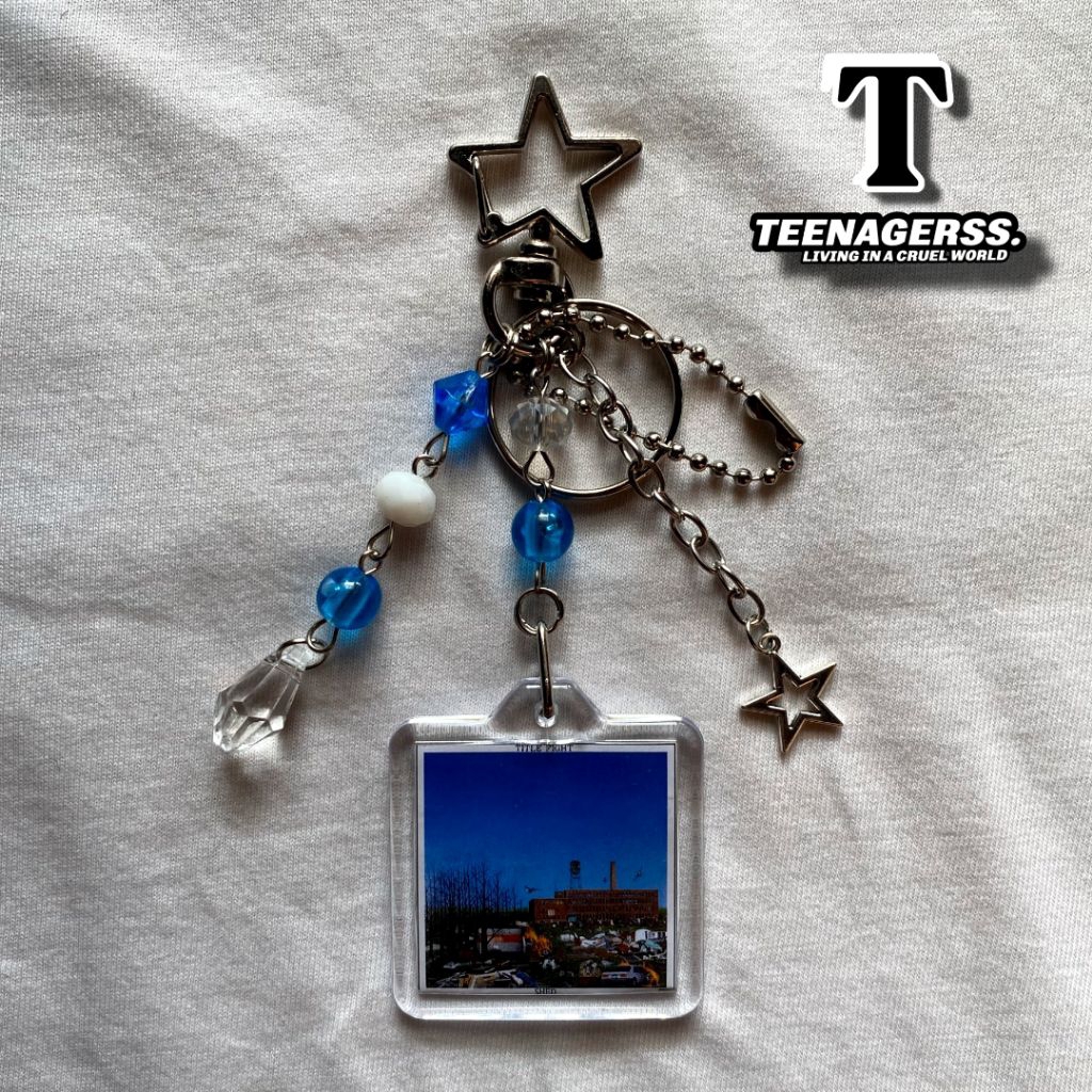 Beads Keychain Bag Title Fight Shed Gantungan Kunci Tas Manik Aesthetic Jewelry Charm