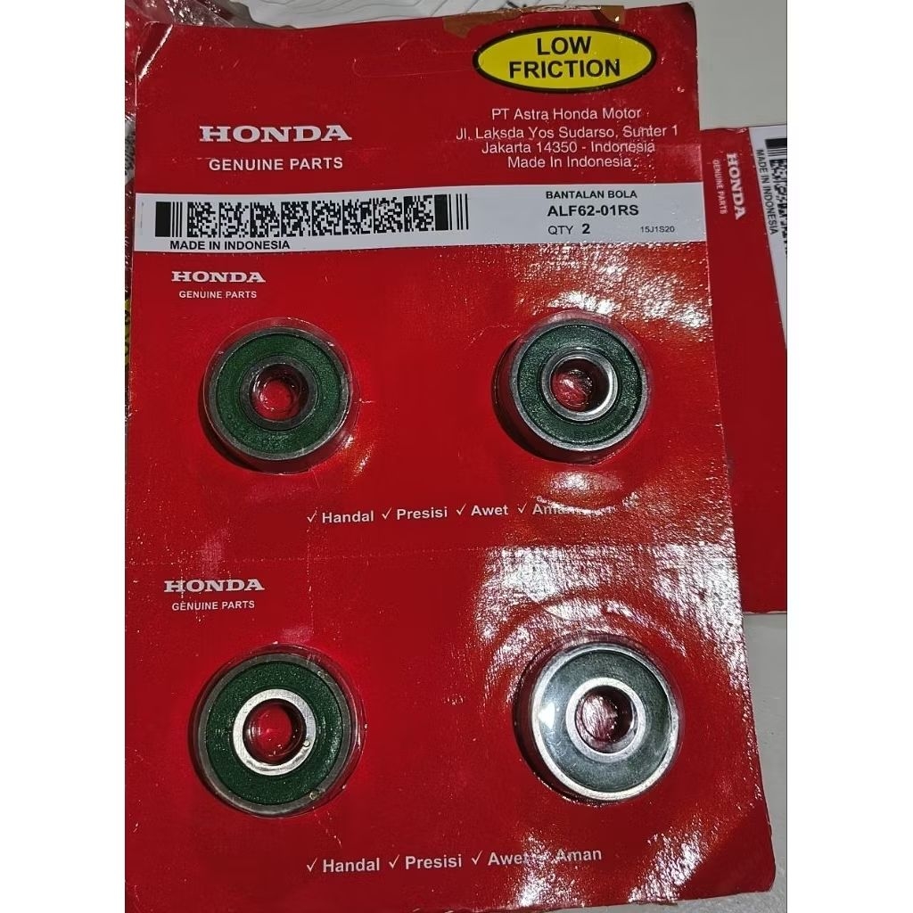 laher bearing roda depan beat vario scoopy