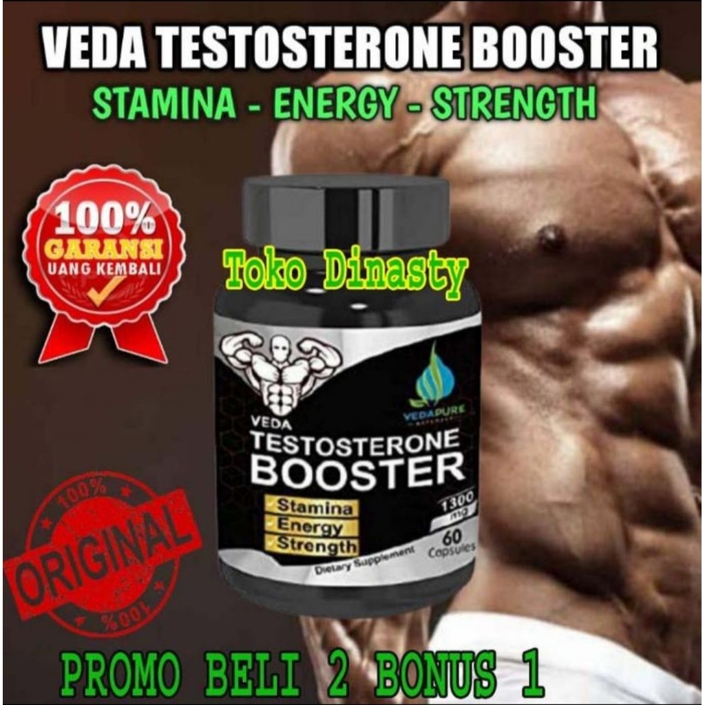 Suplemen Fitness Testosterone Booster Stamina Dan BerEnergy Original