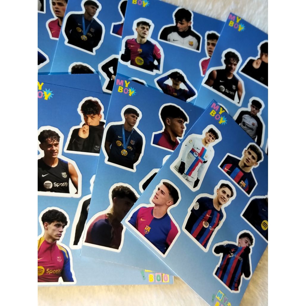 

MY BOO STICKER New size [Barca boys edition]