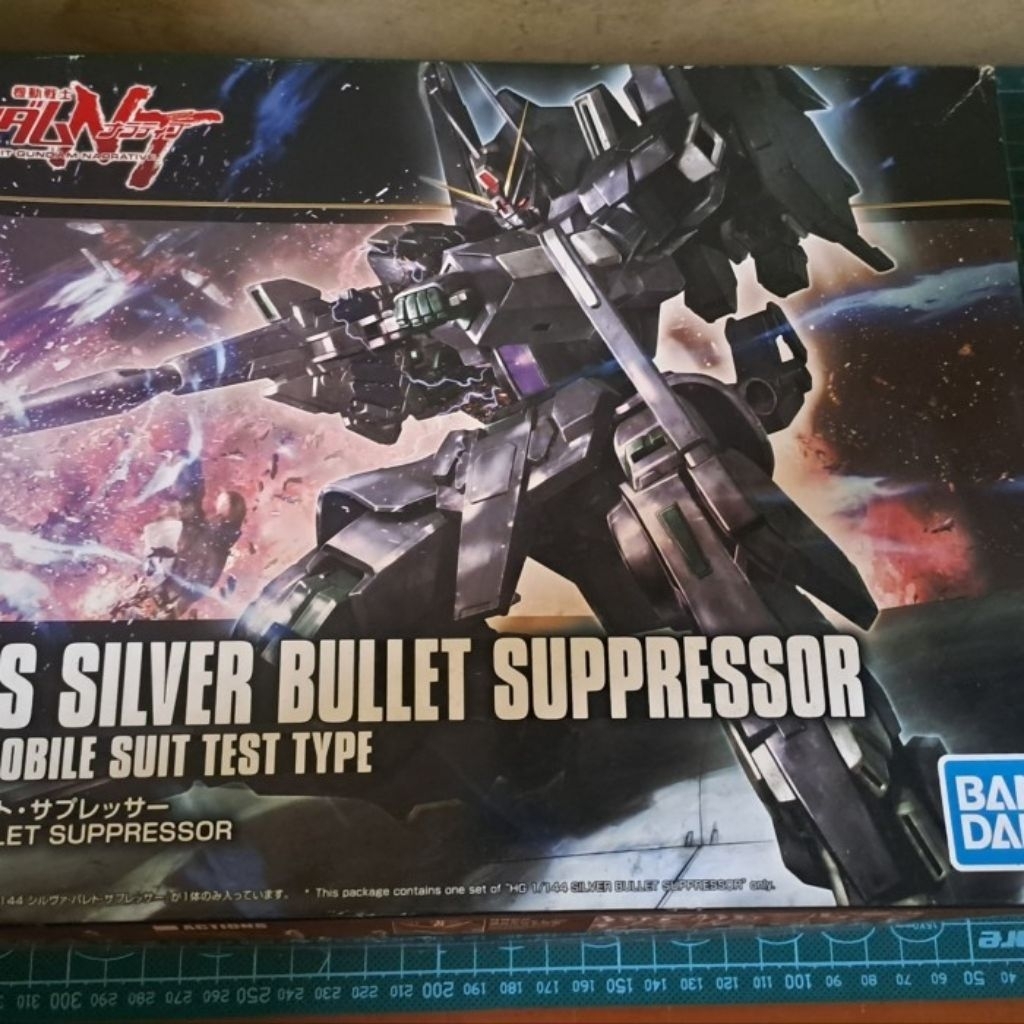 Hg Gundam Silver Bullet Suppressor