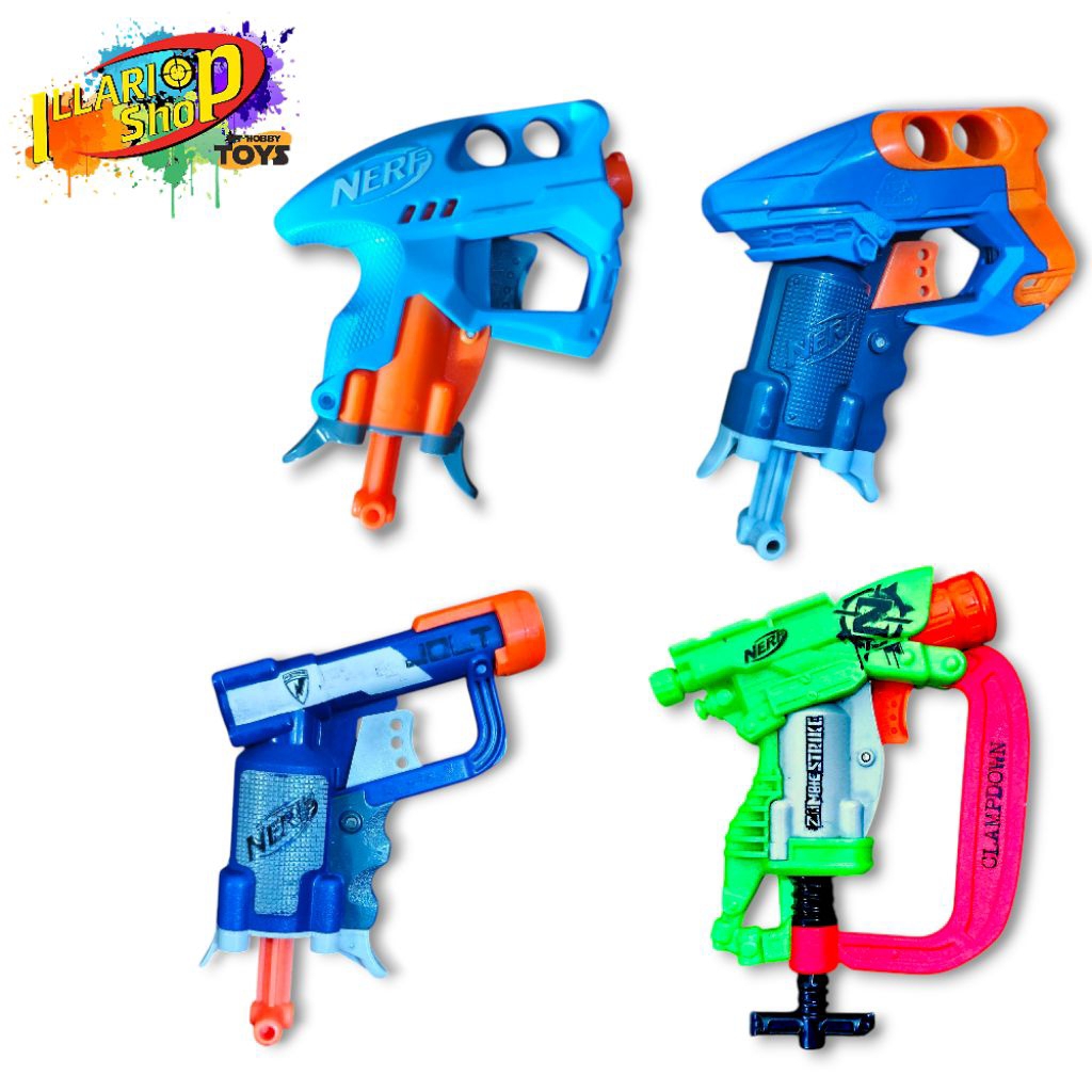 Mainan tembakan busa Nerf Nanofire 2nd