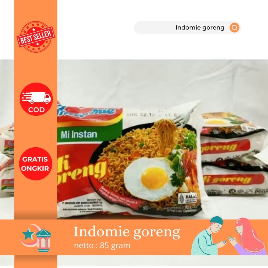 

Informasi ProdukUnit :PCS Merk : INDOMIE Varian : SPECIAL Isi Beli : 40 Pcs Berat : 80g Dimensi Panjang : 3.3cm Dimensi Lebar : 13.5cm Dimensi Tinggi : 11.5cm Minimum Beli : 1 Pcs