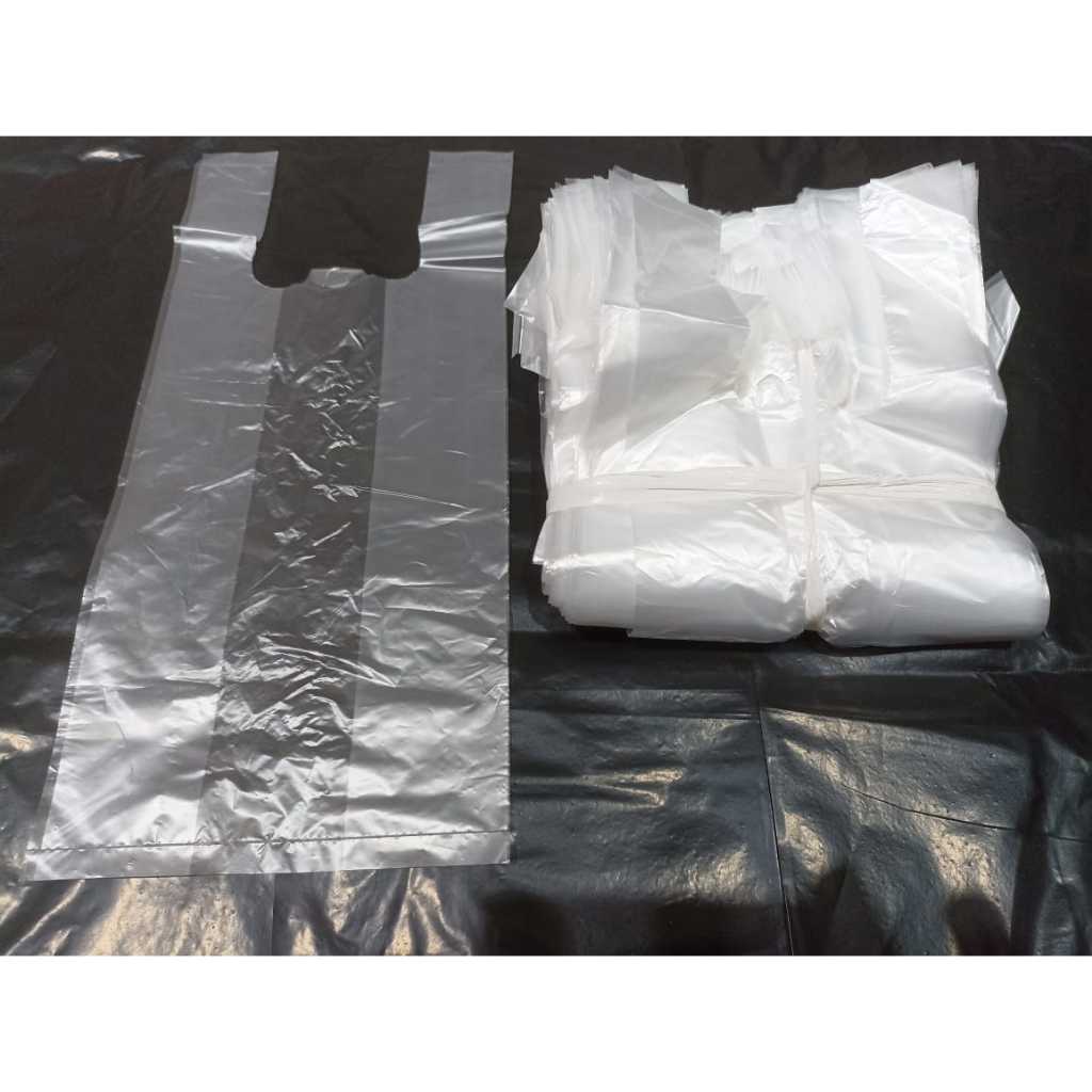 kantong kresek bening ukuran 15/24 kantong kresek bening isi -/+500gram
