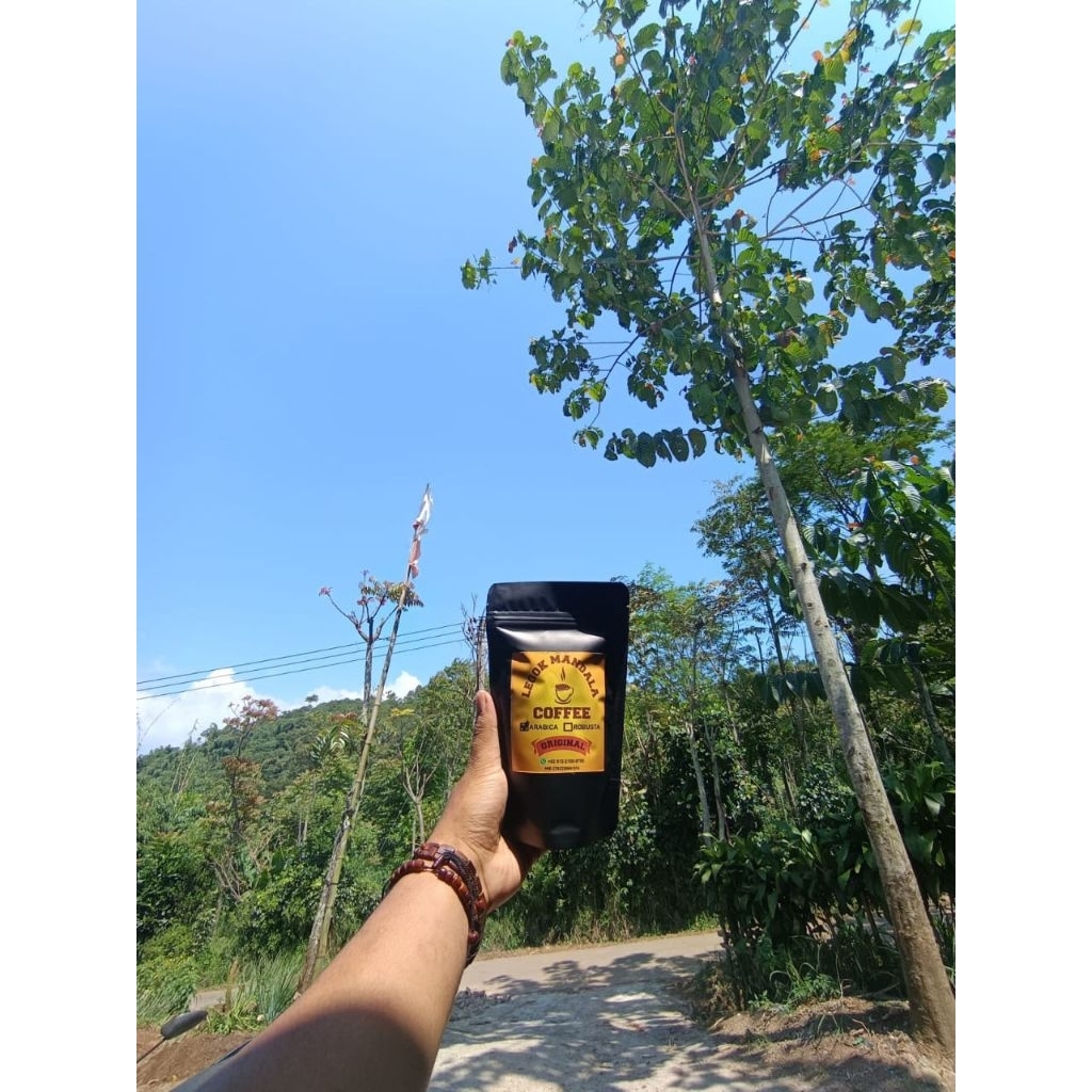 

kopi lokal Arabika,,asli,kemasan150gr