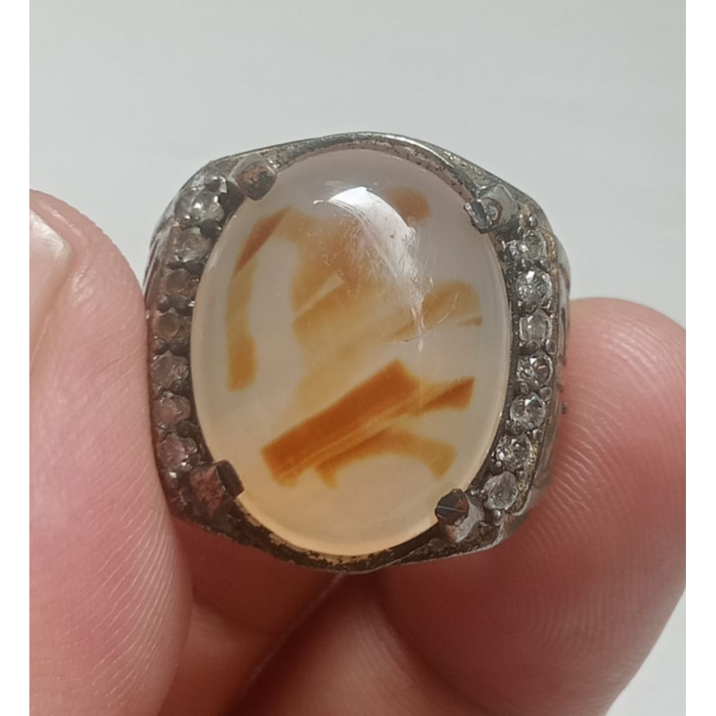 Permata Lawas Batu Akik Pacitan Motif Sulaiman Toppp