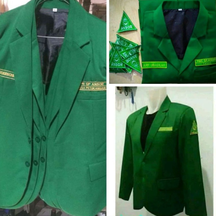 KODE S26J Jas Ansor lengan panjang jas Ansor jas Ansor Bellini jas Ansor soekarno jas Ansor pendek