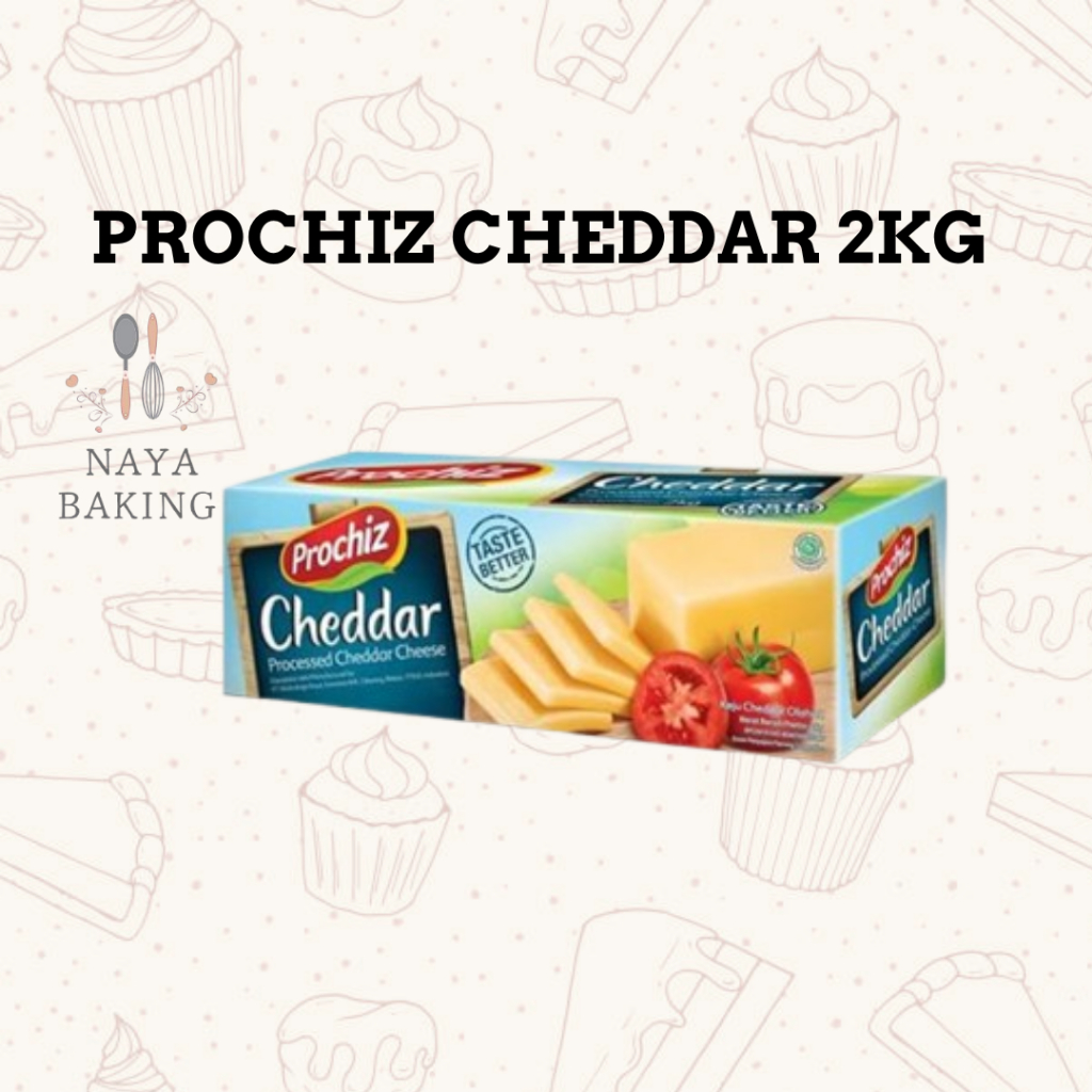 

PROCHIZ CHEDDAR 2KG/ KEJU PROCHIZ/ CHEDDAR 2KG