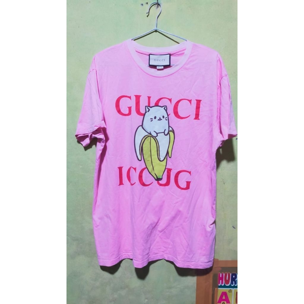 kaos gucci autentik second
