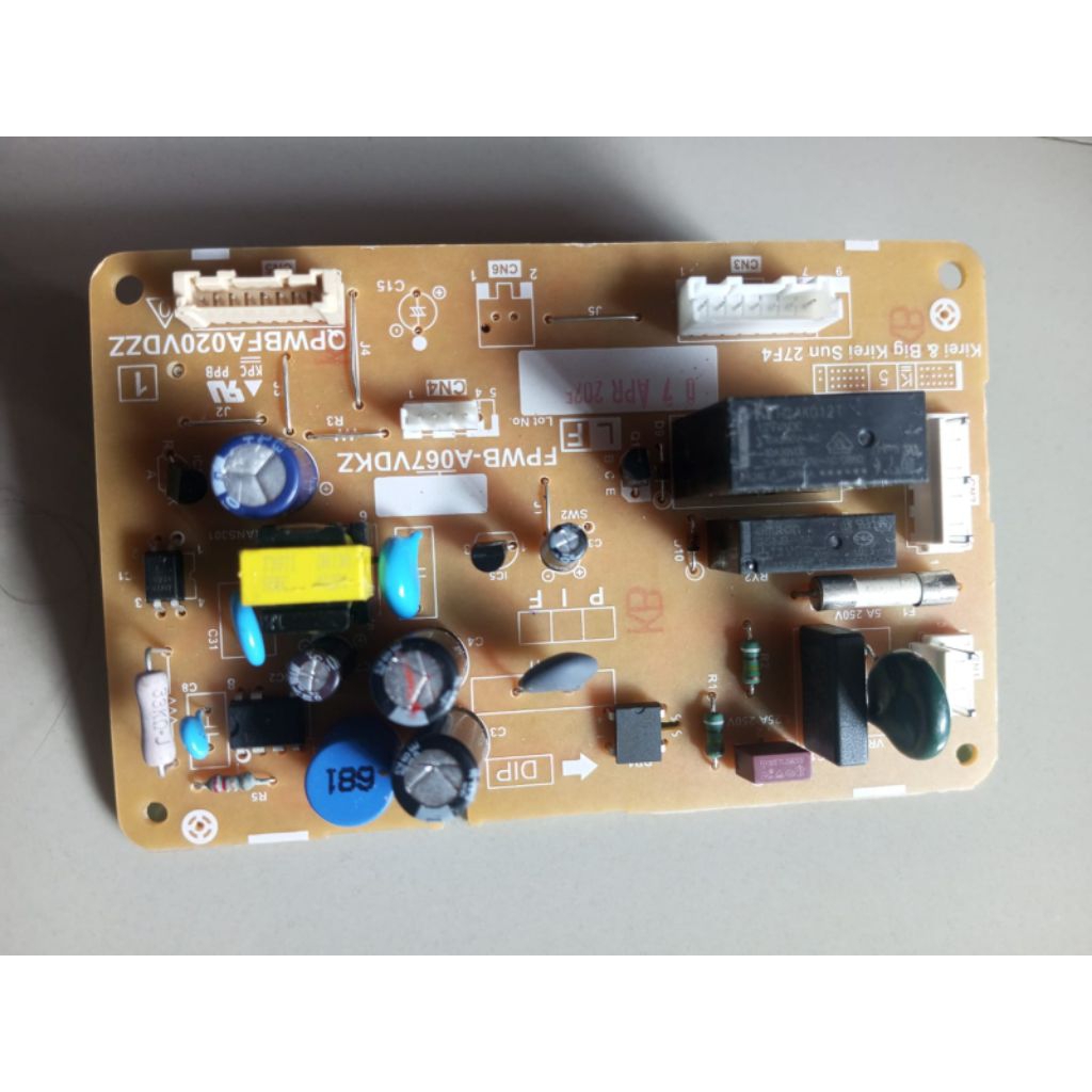 Modul pcb kulkas sharp 2 pintu