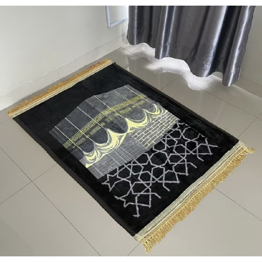 sajadah busa tebal rumbai