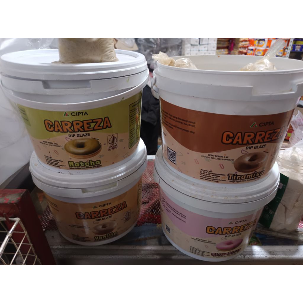 

CAREEZA KEMASAN REPACKAGE (250GR) CAREZA DIP GLAZE SELAI OLESAN ROTI
