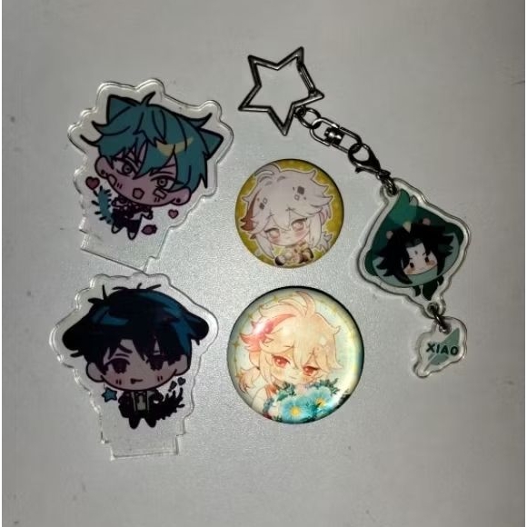 Genshin impact and alien stage ivantil merch