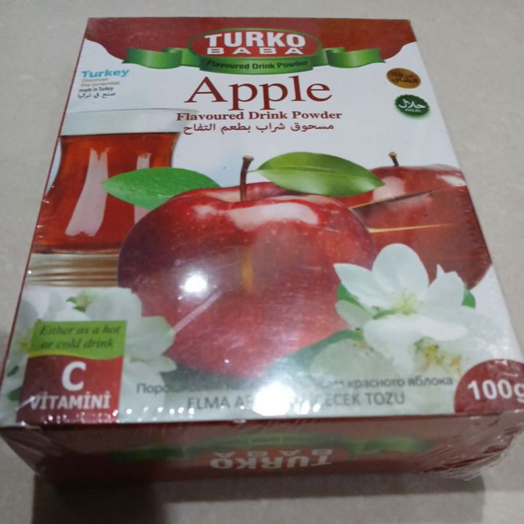 

Apple Flavoured Drink Powder 100 Gram Turki