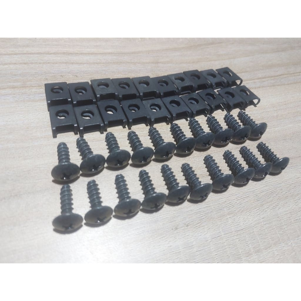 baut body yamaha hitam ori