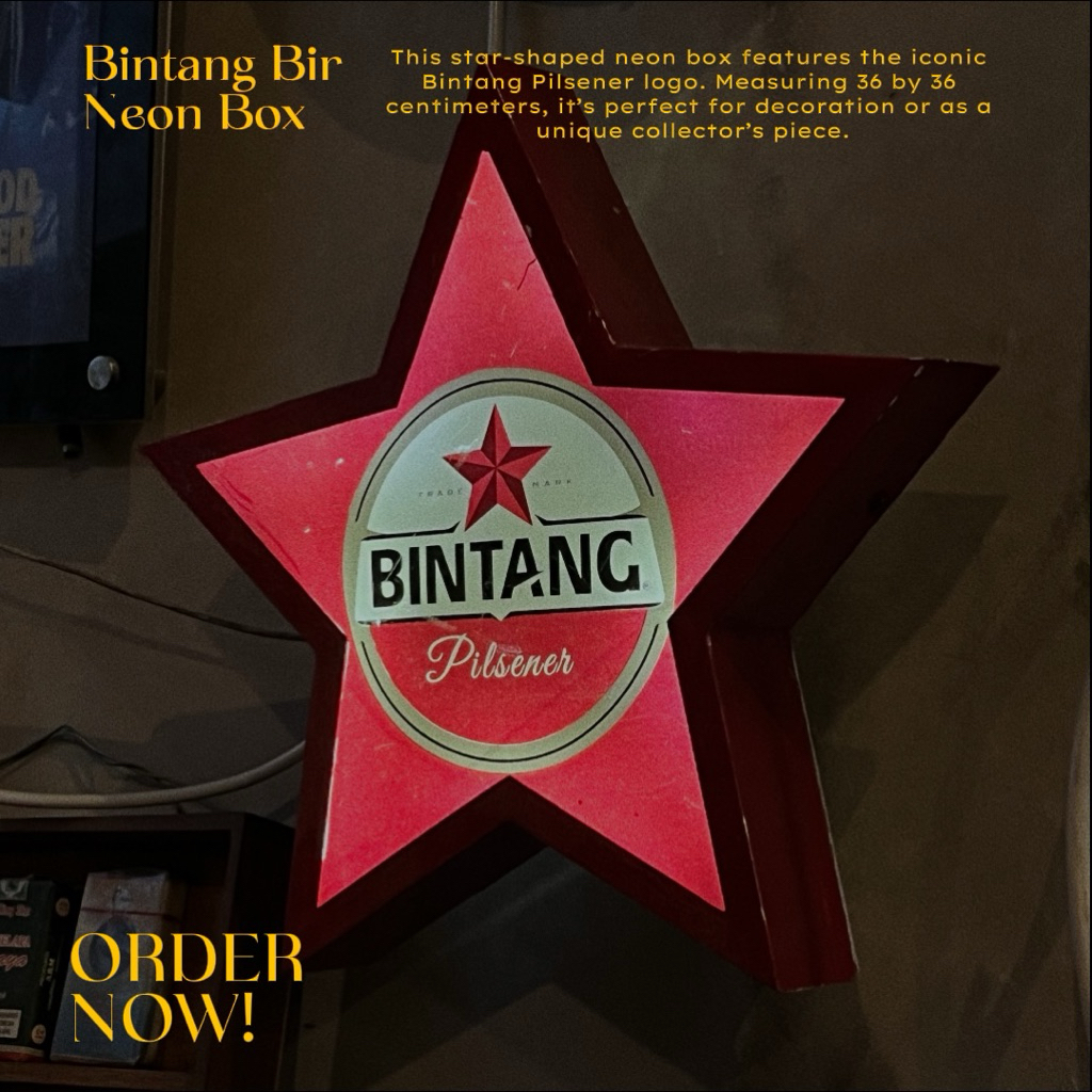 Neon Box Unik Bintang Pilsener