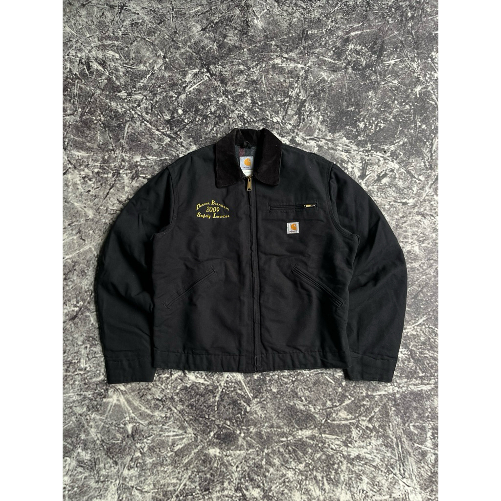 Carhartt Detroit Jacket Blanket Lined J01 BLK