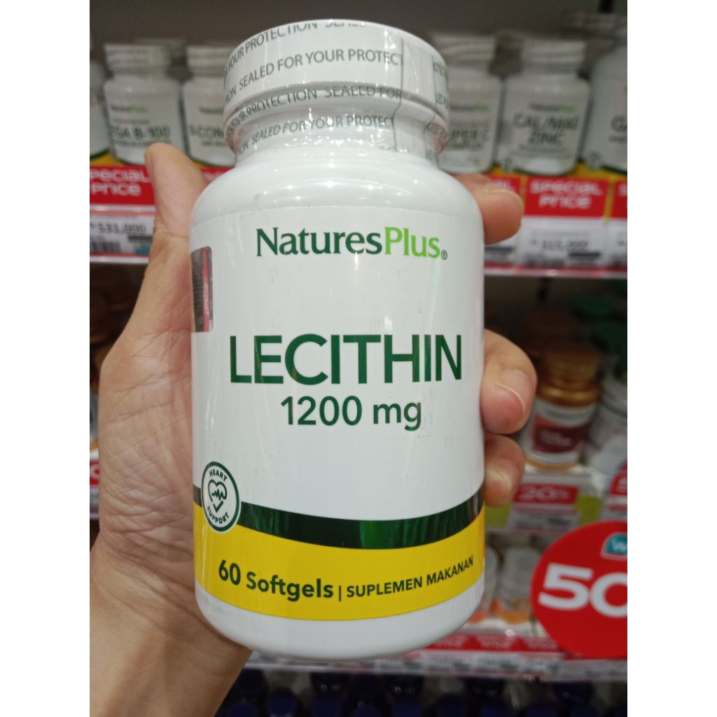 Nature's Natures nature Plus LECITHIN 1200mg 60 softgels