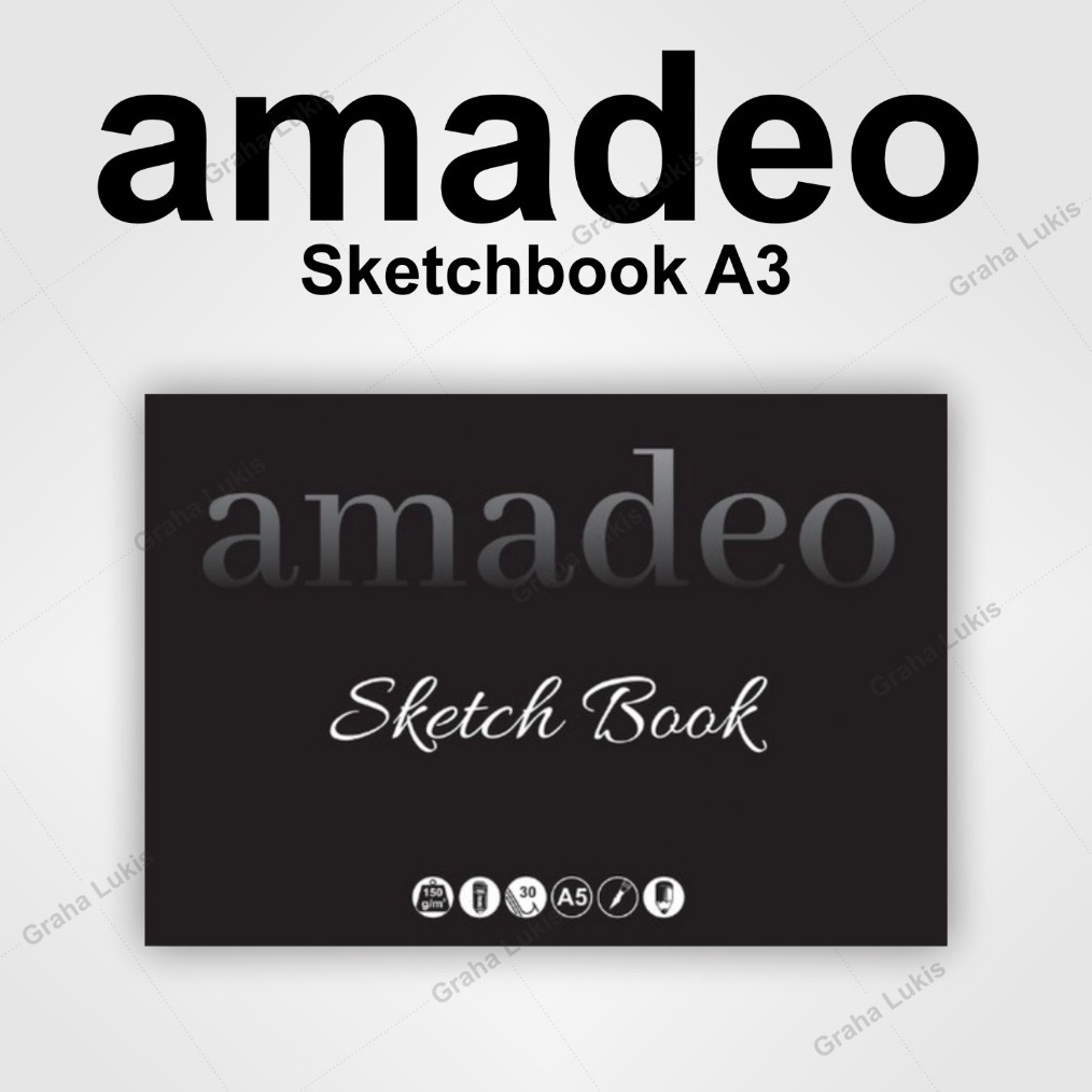 

KODE M38D Amadeo Sketchbook A3 Sketch Book A3