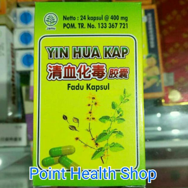 KODE E56C Yin Hua Kap Obat Herbal Bersih Darah  Gatal Eksim Kurap Jerawat