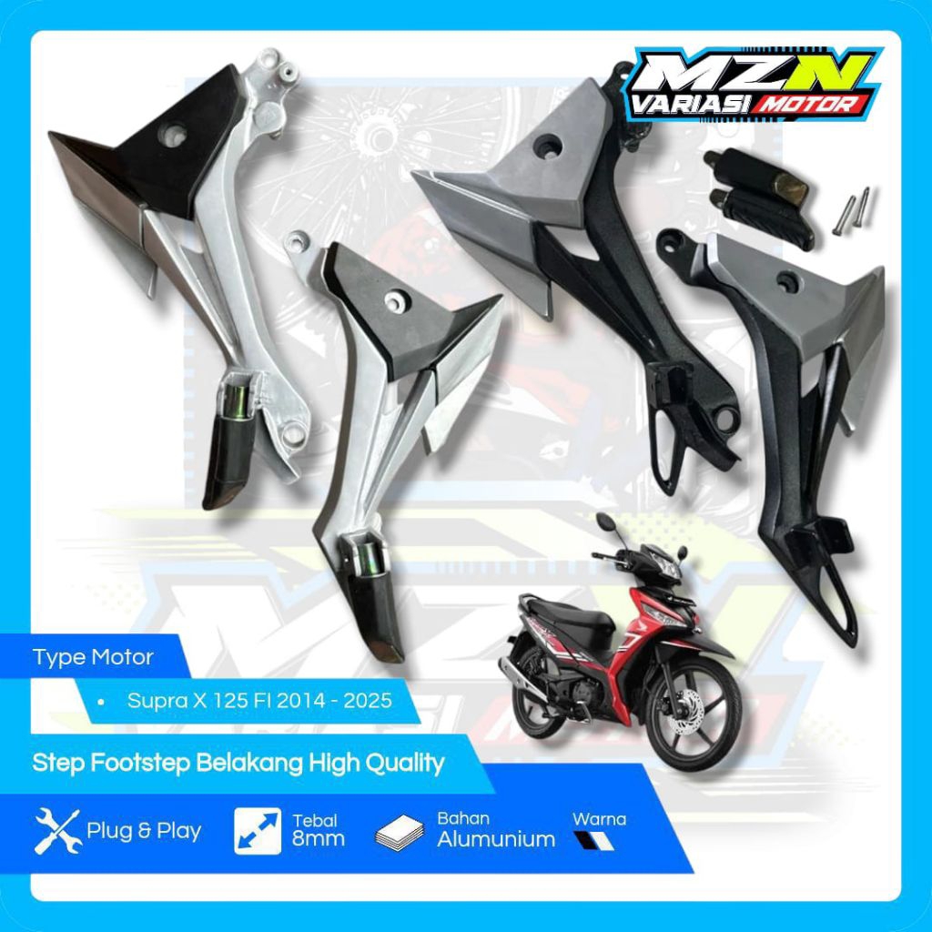 Step Belakang Supra X 125 FI Footstep Belakang Supra X 125 FI 2014 - 2025