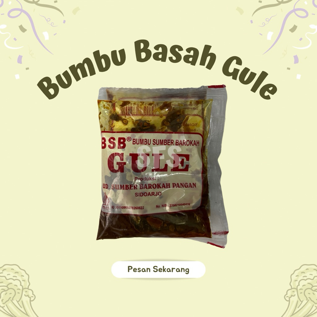 

Bumbu Basah Gule Siap Masak Bumbu Instan - Sayur Fresh Solo