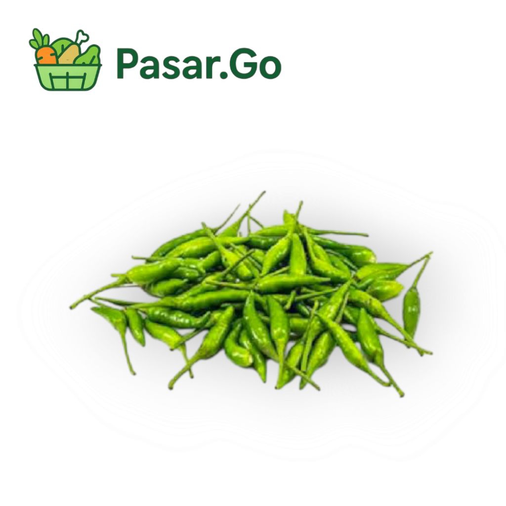 

cabe rawit hijau 100gr