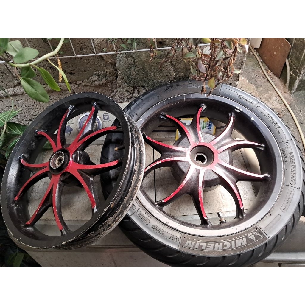 Velg delkevic delkevik vario 125 vario 150 cc honda pelek racing palang tapak lebar kelengkapan sepe