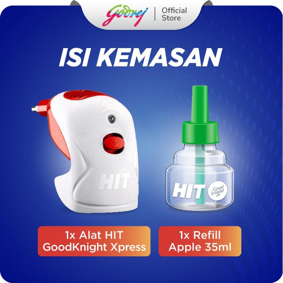HIT Elektrik Goodknight Xpress Set - Obat Nyamuk HIT Elektrik Basmi Nyamuk Hit Good Knight XPress
