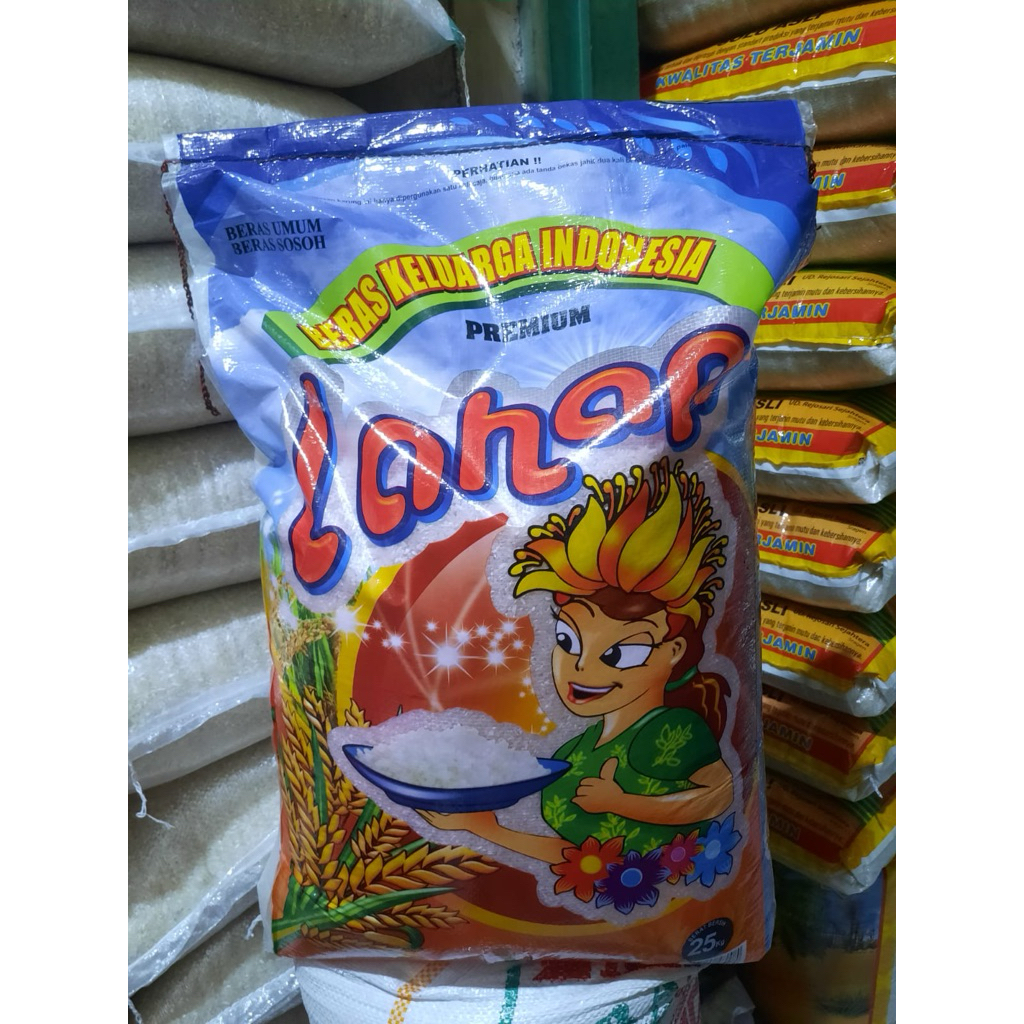 

BERAS LAHAP PREMIUM KUALITAS TERJAMIN PULEN 25kg