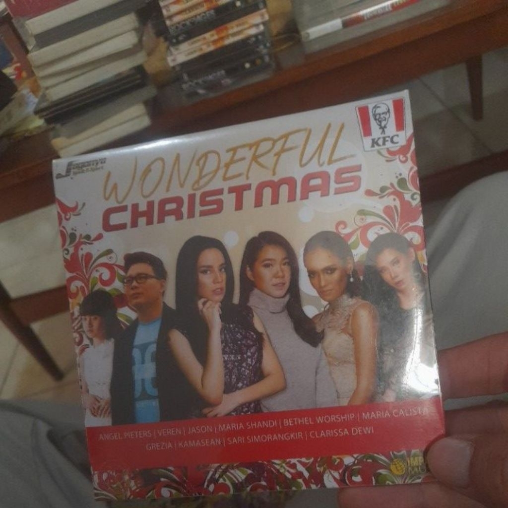 cd musik segelan original keluaran kfc wonderful christmas