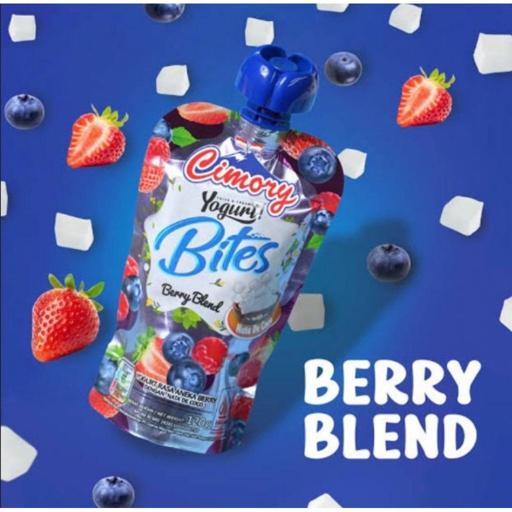 

Cimory Yogurt Bites Berry Blend & Strawberry 120gr